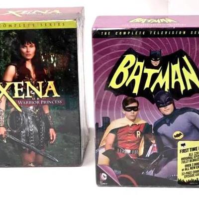 "Batman" The Complete Television Series and "Xena, Warrior Princess" 