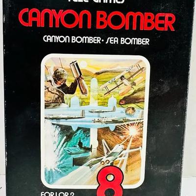 Vintage "Canyon Bomber" Tele-Games in Original Box