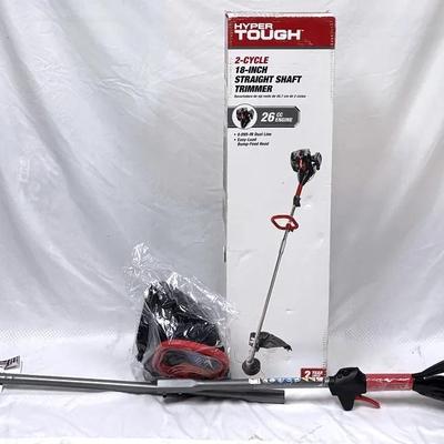 "Hyper Tough" 2-Cycle 18-inch Straight Shaft Trimmer