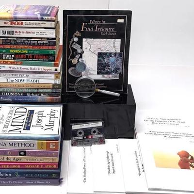 Books, Magazines, and Magnifier Collection