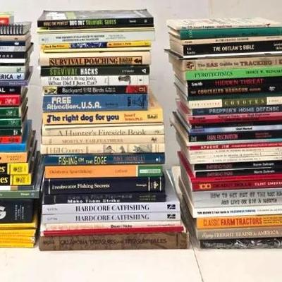 Fishing, Hunting, Survival, and So Many Other Books