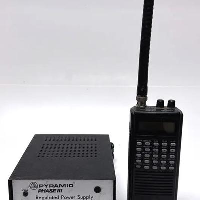 Vintage "Radio Shack" Scanner and Power Supply Combo
