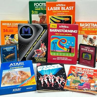 Vintage "Atari" Boxed Games #2