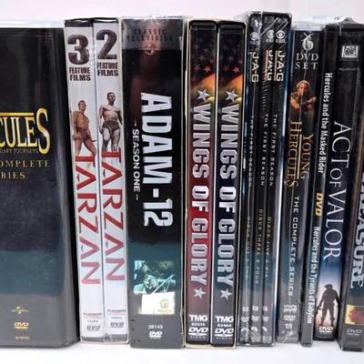 "Hercules The Legendary Journeys," "Tarzan," and More DVD's