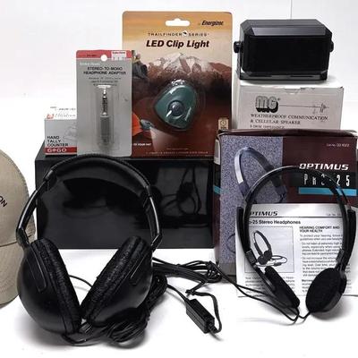 "Grundig" Satellite Headphones, "Garmin" GPS and Diverse Gadgets