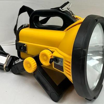 High-Power Rechargeable Handheld Spotlight