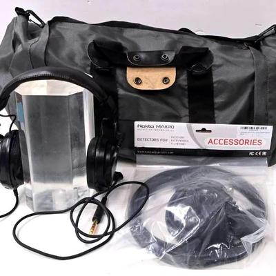 "Nokta Makro" SP22 Search Coil, "Koss" Headphones, and Carry Bag