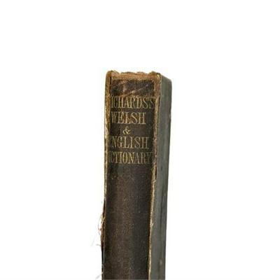 Sale Photo Thumbnail #58: A Pocket Dictionary, Welsh–English, W. Richards, LL.D., 1861