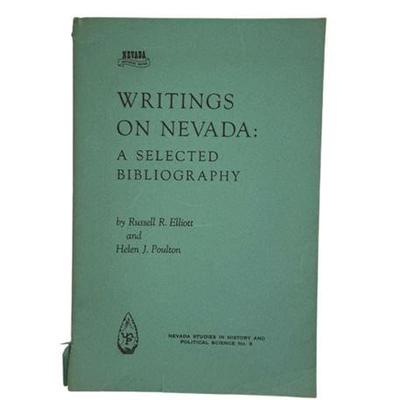 Sale Photo Thumbnail #40: Writings on Nevada: A Selected Bibliography, Russell R. Elliott, 1963