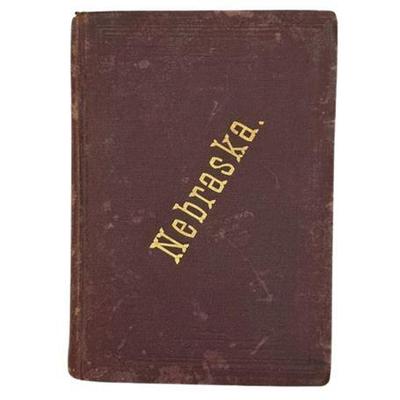 Sale Photo Thumbnail #45: The History and Government of Nebraska, Jay Amos Barrett,1892