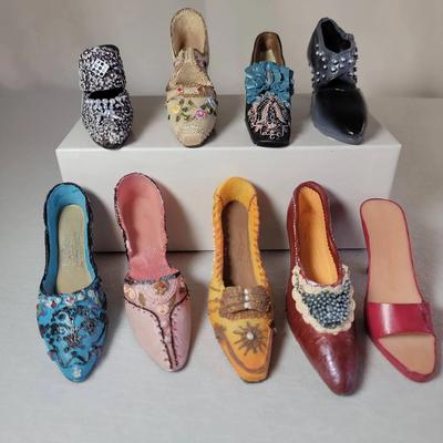 Miniature Resin Shoe Collection 