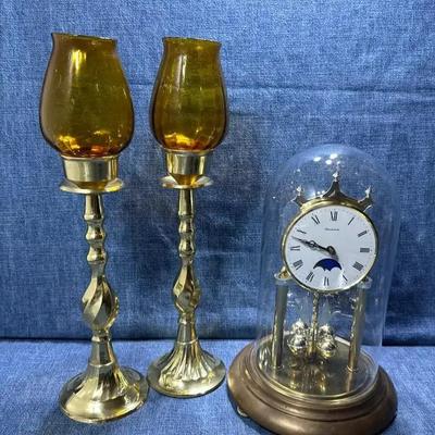 Vintage Schmeckenbecker Dome Clock Made In Germany