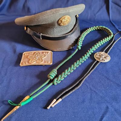 US Army Dress Cap Hat And More