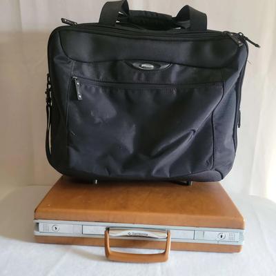 Vintage Samsonite Briefcase And Targus Rolling Case
