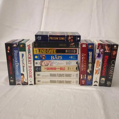Assorted VHS Tapes (12)