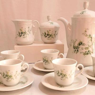 Vintage German Demitasse Tea Set By Johann Seltmann Vohenstrauss 