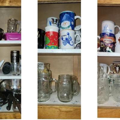 Assorted Kitchen Items 