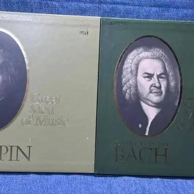 Vintage Vinyl - Great Men Of Music - Four records per box 