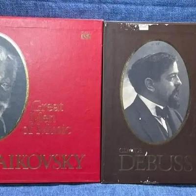 The Great Men Of Music - 4 Album Collectors Sets