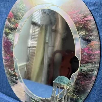 Thomas Kinkade - Reflections Of Peace Mirror