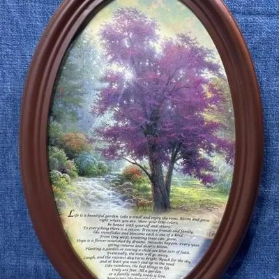 Thomas Kinkade - Tree Of Life - Certificate included