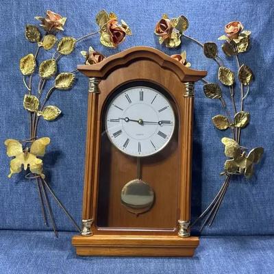 Quartz Wall Click And Metal Decor