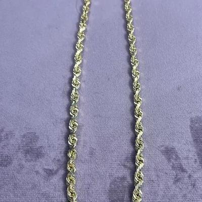 14k Yellow Gold Chain
