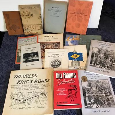 Assortment Of Delaware Softback Booklets and Books