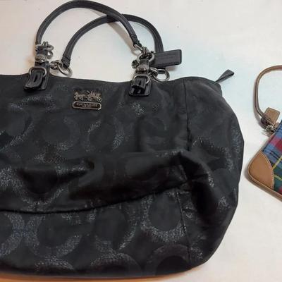 Coach Bag And Wristlet
