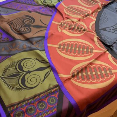 Hermes Scarf - Geometrie Cretoise