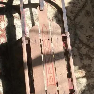Vintage Speedy Sled