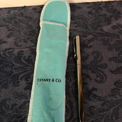 Tiffany And Co. Elsa Peretti Pen With Bag Sterling?
