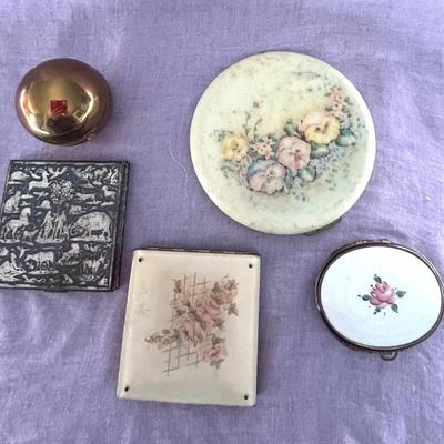 Vintage Face Powder Compacts