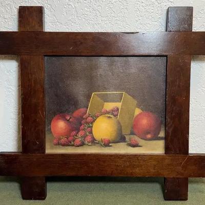 Still life painting artist unknown