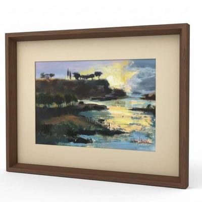 Artist signed oil painting