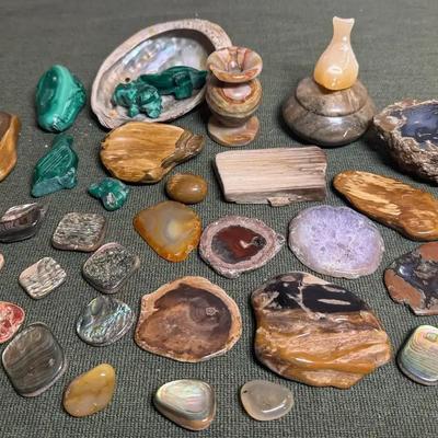 Rock shell specimens