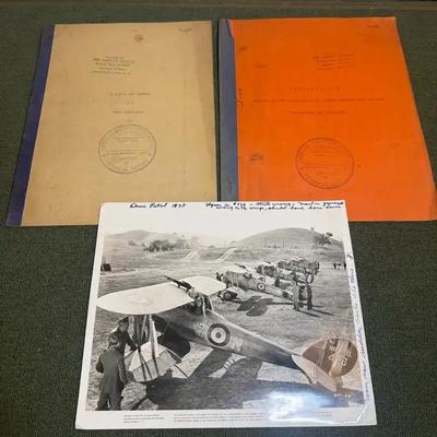 Spad airplane technical documents