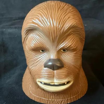 1995 lewis galoob toys micro machines star wars chewbacca head playset