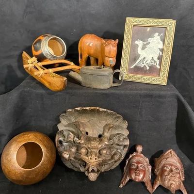 International carved wooden collectibles more