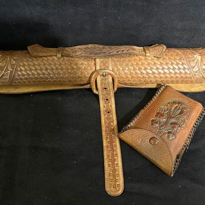 Tooled leather