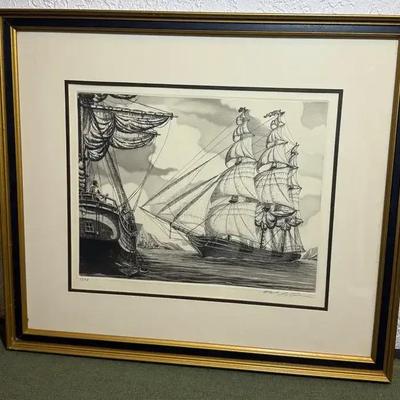 Flying cloud" by american artist alan jay gaines