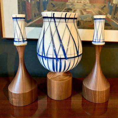 Nyc handmade mcm kleinreid fine porcelain set