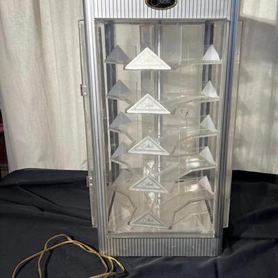 Colibri rotating display case for lighters