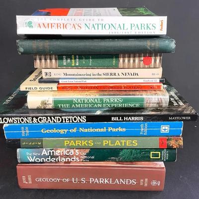 National Parks Books And Vintage National Parks Portfolio Book