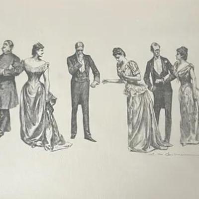 Print after That Delicious Moment by Charles Dana Gibson