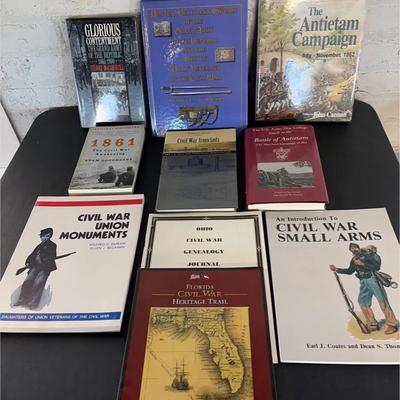 Civil War Books Assortment