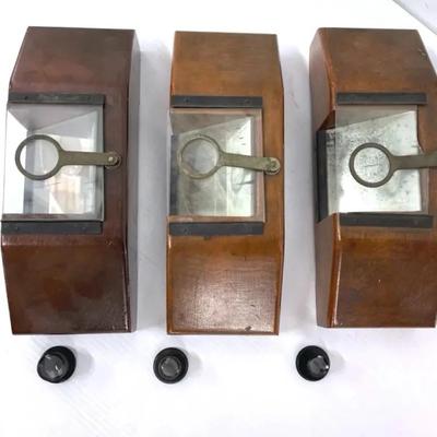 Antique 1920’s  Bausch & Lomb Dissecting Microscopes