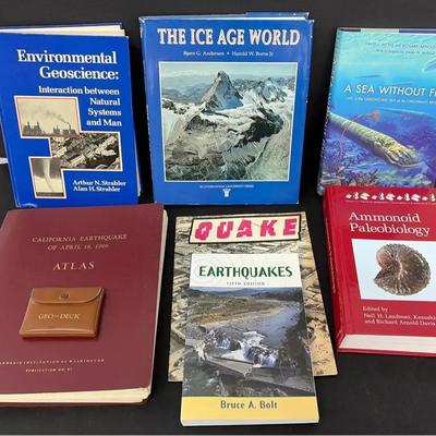Books on Geoscience, Ice Age, Earthquake Atlas And More