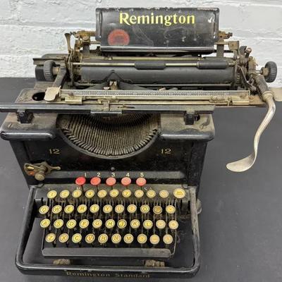Antique Remington Standard Typewriter 
