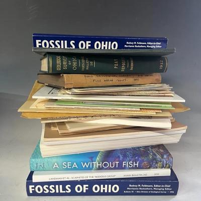 Ohio Books on Soil, Geology, Fossils with Maps
